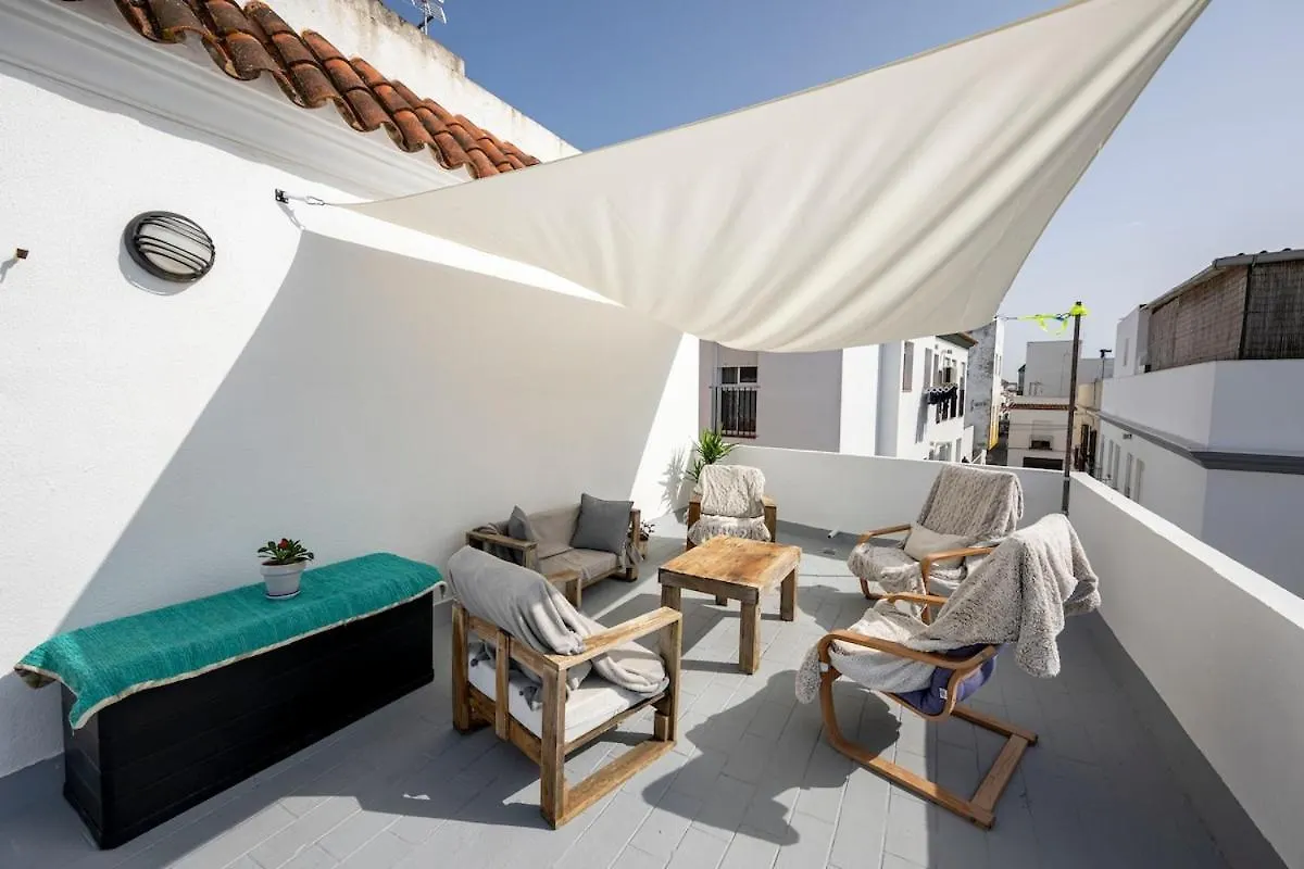 Family Home In Barbate Patio & Azotea Tatil Evi